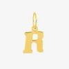 Pendentif lettre R en or jaune 375 ‰ SO OR