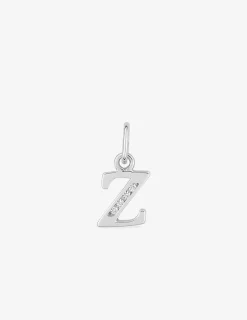 Pendentif lettre Z argent 925‰ rhodié et oxydes de zirconium SO OR