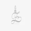 Pendentif lettre Z en argent 925 ‰ rhodié SO OR