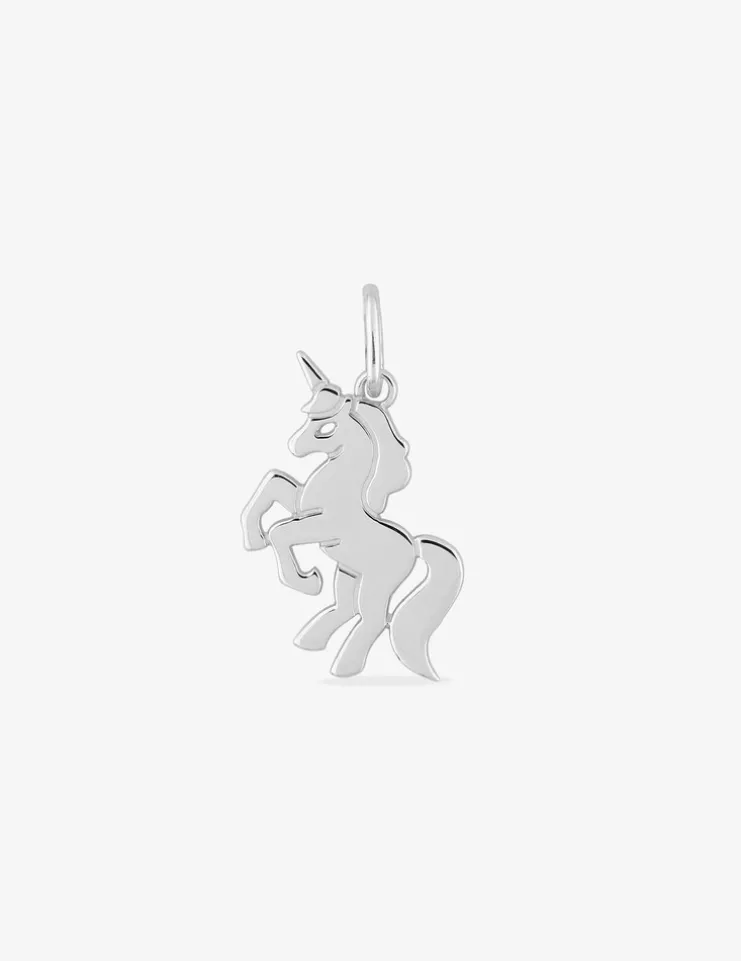 Pendentif licorne en argent rhodié 925 ‰ SO OR