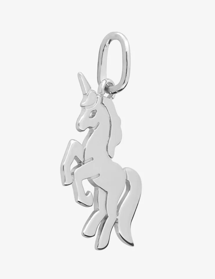 Pendentif licorne en argent rhodié 925 ‰ SO OR