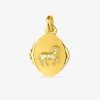 Pendentif losange Bélier or jaune 750‰ SO OR