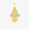 Pendentif main de Fatma en or jaune 375 ‰ SO OR