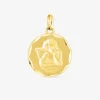 Pendentif médaille ange or jaune 750 ‰ SO OR