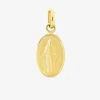 Pendentif médaille vierge miraculeuse or jaune 750 ‰ SO OR