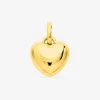 Pendentif motif cœur bombé or jaune 750 ‰ SO OR