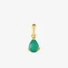 Pendentif or jaune 750 ‰ et émeraude SO OR