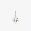 Pendentif or jaune 375 ‰ et oxyde de zirconium SO OR