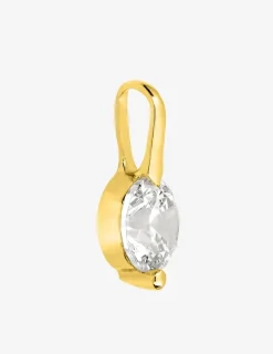 Pendentif or jaune 375 ‰ et oxyde de zirconium SO OR