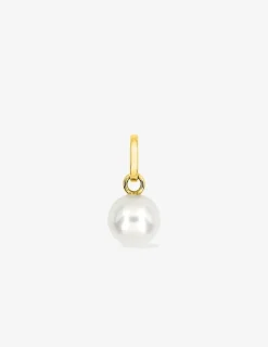 Pendentif or jaune 750 ‰ et perle de culture d'eau douce 6 mm SO OR