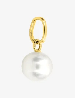 Pendentif or jaune 750 ‰ et perle de culture d'eau douce 6 mm SO OR
