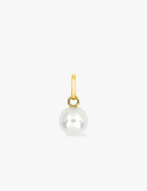 Pendentif or jaune 375‰ et perle 6 mm SO OR