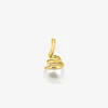 Pendentif or jaune 375‰ et perle 6,5 mm SO OR