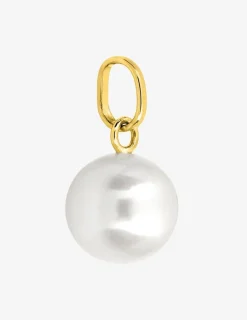 Pendentif or jaune 375‰ et perle 8 mm SO OR