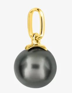 Pendentif or jaune 750‰ et perle de culture de Tahiti 8 mm SO OR