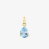 Pendentif or jaune 375‰ et topaze poire SO OR