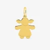 Pendentif plaqué or jaune petite fille SO OR