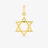 Pendentif étoile de David en or jaune 375 ‰ SO OR