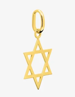 Pendentif étoile de David en or jaune 375 ‰ SO OR