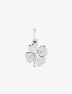 Pendentif trèfle argent 925 ‰ rhodié SO OR