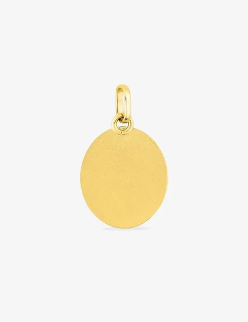 Pendentif vierge or jaune 750 ‰ 12 x 19 mm SO OR