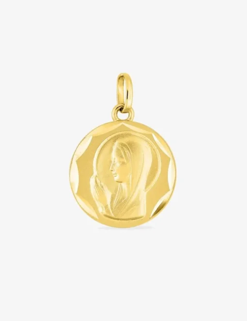 Pendentif vierge or jaune 750 ‰ 16 x 22 mm SO OR