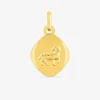 Pendentif zodiaque Bélier en or jaune 375 ‰ finition polie SO OR
