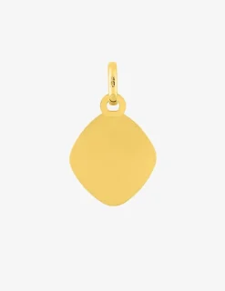 Pendentif zodiaque Lion en or jaune 375 ‰ finition polie SO OR