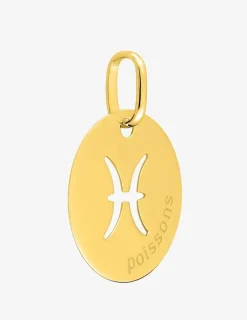 Pendentif zodiaque Poisson en or jaune 375 ‰ SO OR