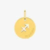 Pendentif zodiaque Sagittaire en or jaune 375 ‰ SO OR