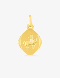 Pendentif zodiaque Sagittaire en or jaune 375 ‰ finition polie SO OR