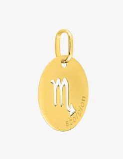 Pendentif zodiaque Scorpion en or jaune 375 ‰ SO OR
