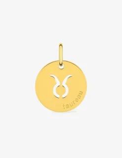 Pendentif zodiaque Taureau en or jaune 375 ‰ SO OR