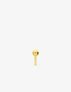 Piercing de nez boule en or jaune 750 ‰ SO OR