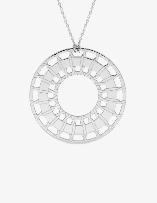Sautoir Graphique en argent SO OR