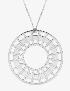 Sautoir Graphique en argent SO OR